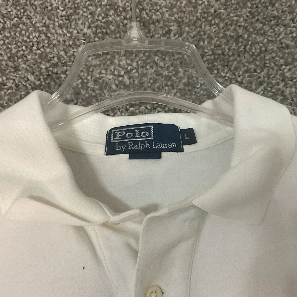 Lot‎ of 3 Ralph Lauren Blue Silver Tag Preppy Golf Polo Shirt Sz L